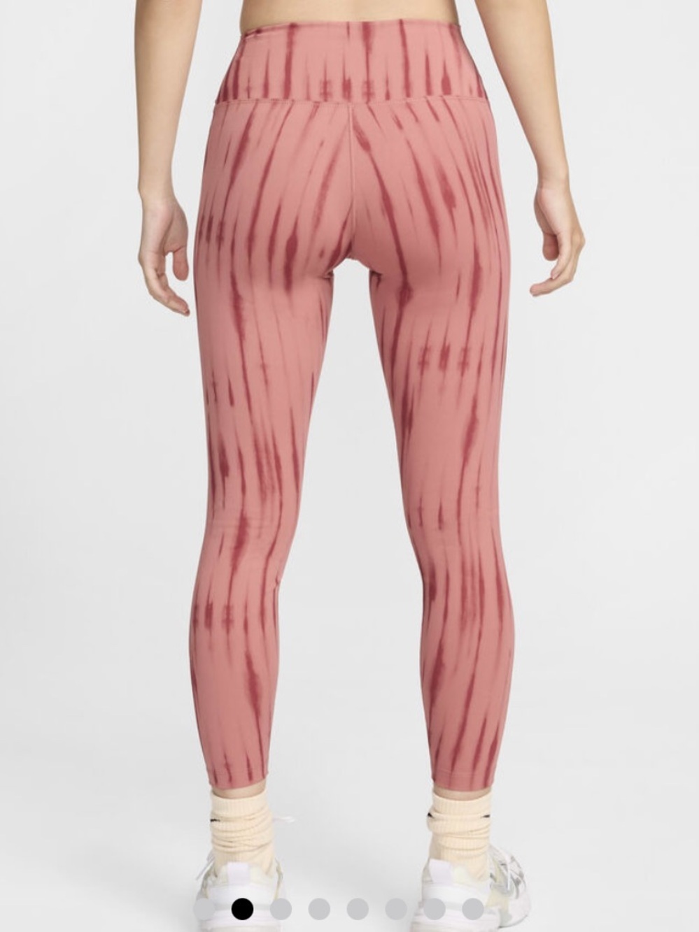 NWT Nike One Women's High-Waisted 7/8 Printed Leggings Size Medium - Picture 2 of 11